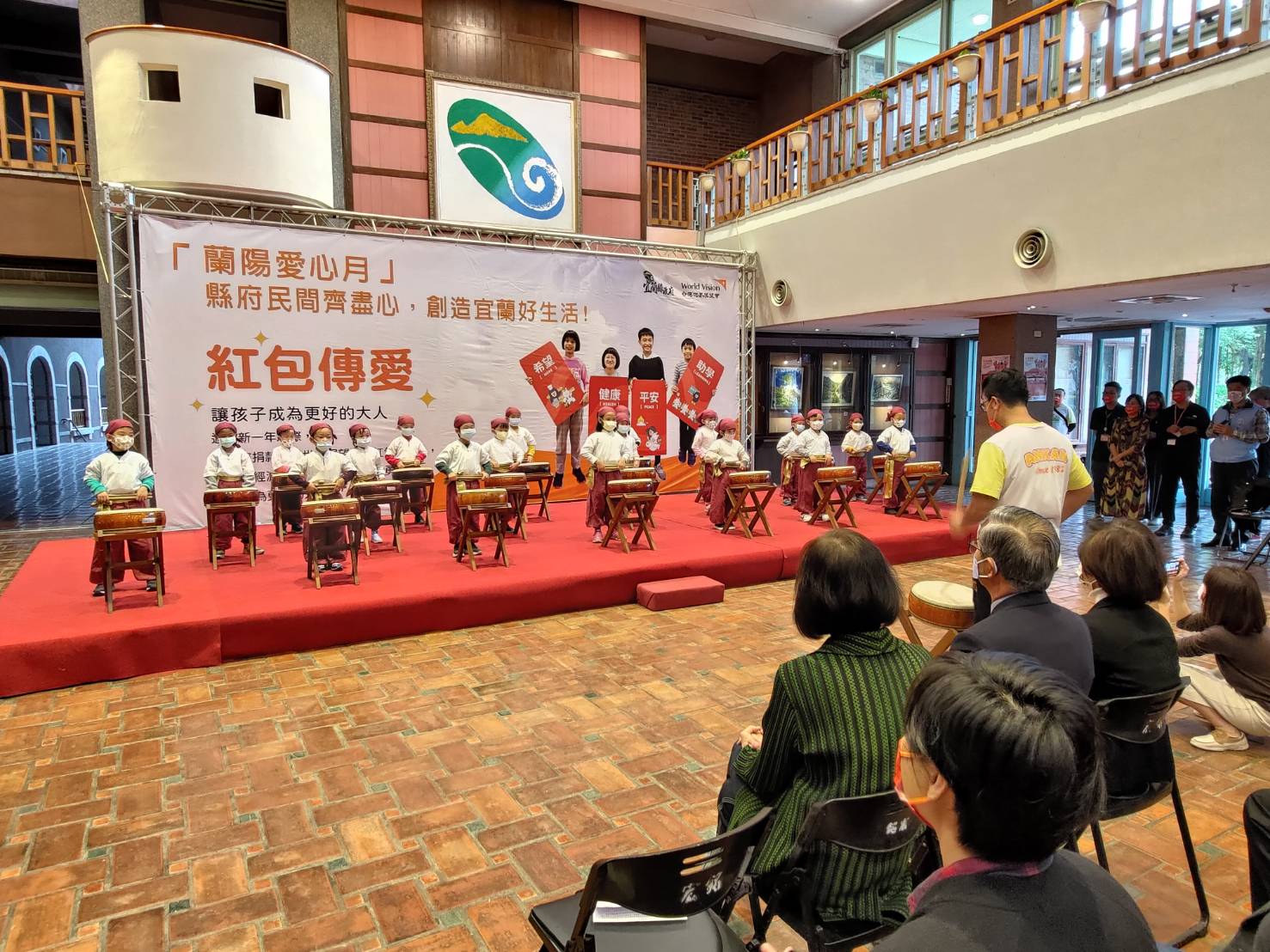 宜蘭縣政府與企業響應紅包傳愛|圖:記者陳彥任攝