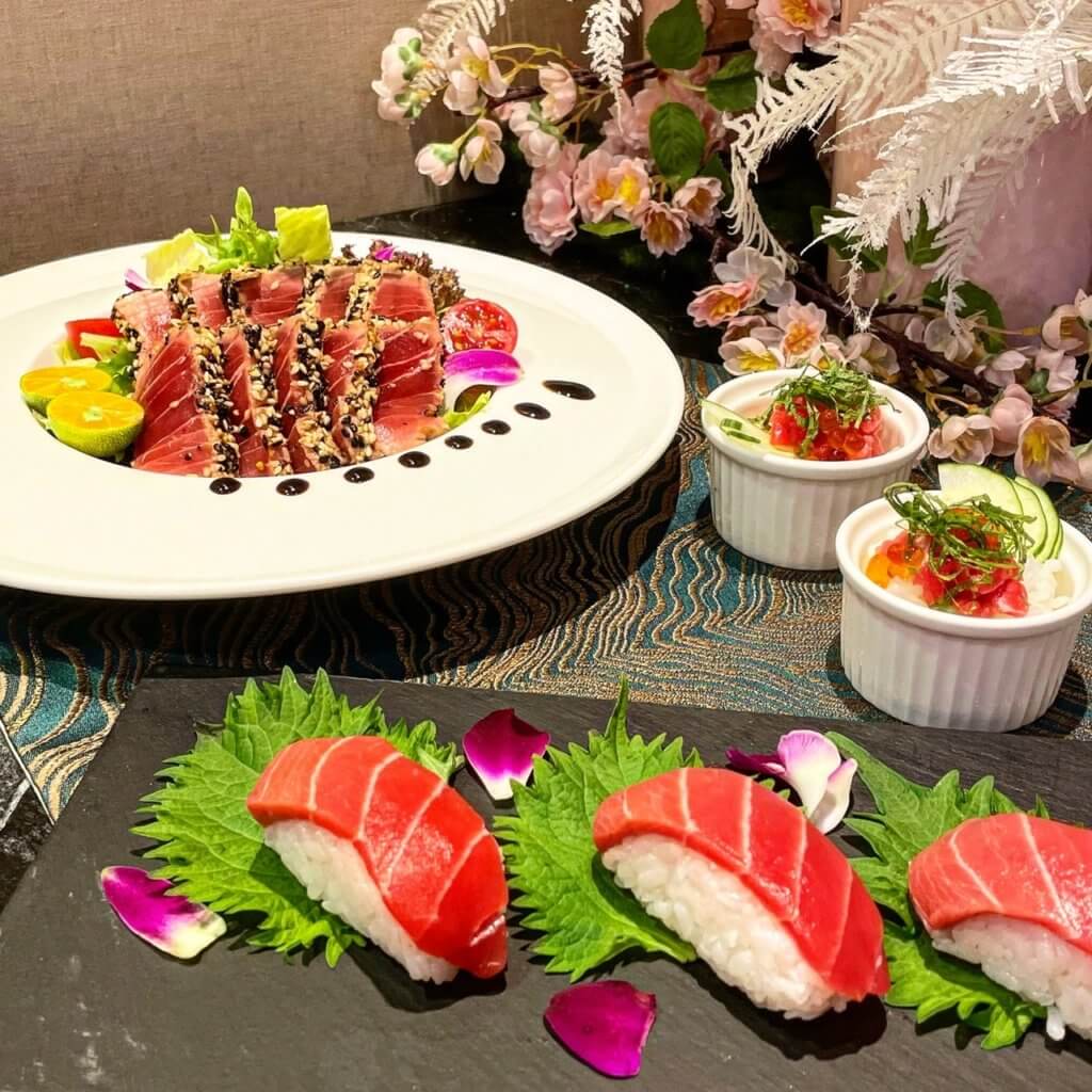 礁溪飯店鮪魚季開跑!黑鮪魚吃到飽 |圖:川湯春天旗艦館提供
